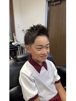 ヒラナカ キッズカットツーブロ刈り上げ