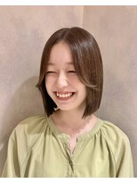 フェイス 石川町 (FACE)&nbsp;ボブ×ストレートボブ×前髪長め×透明感カラー×横浜