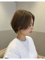 ジーナ 川崎西口(Zina)&nbsp;大人可愛いショート×透明感カラー★【髪質改善】