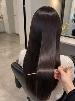 テーラヘアー 我孫子店(TELA HAIR)の写真/うねり・広がり・チリつきを根本解決。ツヤめくストレートヘアへ♪