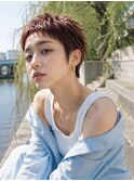 大人可愛いベリーショート小顔マッシュニュアンスヘア