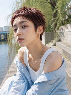 バグズ(Baguz) 大人可愛いベリーショート小顔マッシュニュアンスヘア