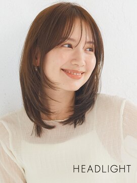 アーサス ヘアー デザイン 八千代緑が丘店(Ursus hair Design by HEADLIGHT) 大人似合わせくびれ小顔ハッシュカットミディアムレイヤー韓国