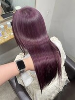 リグ 横浜(Lig.)&nbsp;ラベンダーパープルブリーチダブルカラーハイトーンカラー横浜駅
