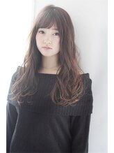 モッズ ヘア 本厚木店(mod's hair) 【厚めバング】が旬☆ナチュラル系ワンカールストレーa