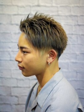 銀座マツナガ 新宿野村ビル店 スキンフェード×束感×ツーブロック