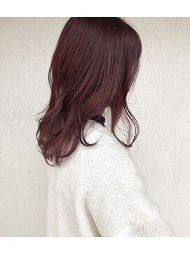 シェノン 西梅田(CHAINON) くびれヘア、ブルベピンク、韓国カール、似合わせカット