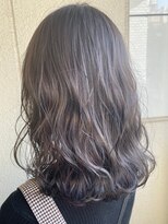 スモーキーグレー　ヘアカラー　池袋