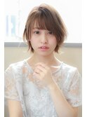 子供っぽくないナチュラルニュアンスショート