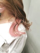 アンジェリカ 大和八木店(ANGELICA)&nbsp;イヤリングカラー　ピンク　[古野侑太]