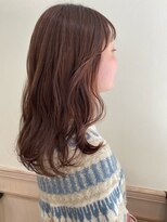 コルク バイ マグ 松本駅前(COLK by Mag)&nbsp;20代30代大人かわいいモカベージュナチュラルロブヘアー美肌