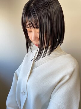 チル(chill) 重めぷつっとボブ