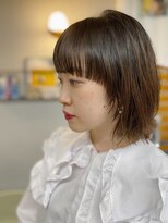 アンドチル 渋谷(AND CHILL)&nbsp;ボブウルフ/ワイドバング/マッシュウルフ【AND CHILL渋谷】