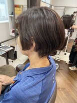 アプシー 三田駅前店(Apsee)&nbsp;明るめグレイカラー/ショートボブ