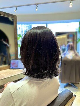 ヘアリゾート粋 ティガ 池袋店(tiga) 外ハネボブウルフ大人かわいい20代30代40代