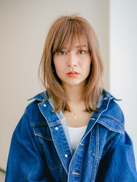 ベンジー 学芸大学店(benji) ラフミディ　透明感カラー　20代30代40代