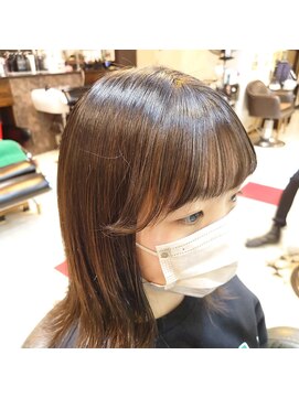 マーマレードスカイ(hair Marmalade Skies) 前髪オイルストレート