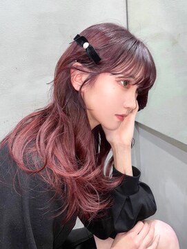 スイ(suii.) ワンカラーで染まる色気ピンク"8トーン/ベリーピンク"