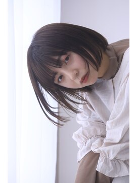 シスタ(SISTA) 伸ばしかけの人にオススメ切りっぱなしボブ