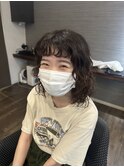 くるんくるんカジュアルパーマ