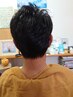 【髪質改善】メンズカット+スタイリング　￥4,620