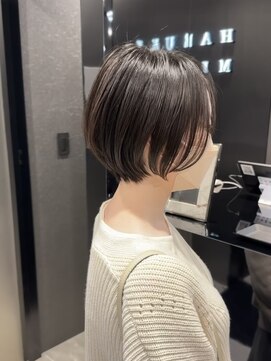 ハルキミナト ジャパン トウキョウ(HARUKI MINATO japan TOKYO) 大人可愛い/20代30代40代/丸みショート/ショートボブ/クビレ