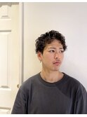 ショートハードピンパーマ