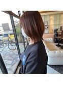 透明感カラー/髪質改善トリートメント
