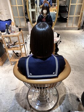 ロンド シャルム 吉祥寺(Lond charme) 美髪縮毛矯正切りっぱなしボブ髪質改善トリートメント吉祥寺