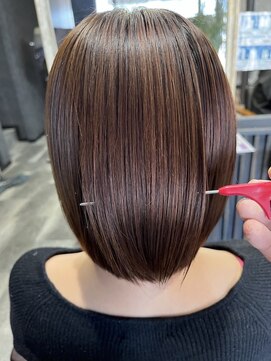 アローズ 荒尾店(arose) 縮毛矯正+カット+トリートメント!30代40代  艶髪