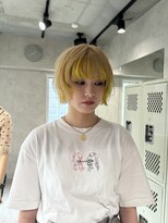 ハイプ(HYPE)&nbsp;【藤沢横浜】ブロンドイエロー/インナーカラー/レイヤーボブ