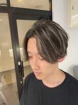 ナンバー 竪町(number+)&nbsp;透明感カラー★ダブルカラーブリーチミルクティーベージュ