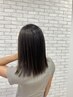 ナチュラルハイライト(ブリーチなし)オンカラー+カットXトリートメント￥22000