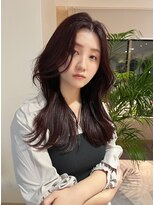 ヘアデザインファブロ イオンモール宮崎店(hair design FABRO.)&nbsp;韓国風レイヤースタイル/顔周りカット