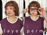 カット+パーマ+ labyness 2STEP髪質改善トリートメント　12500円