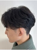 ニュアンスパーマ/フェザーパーマ/韓国マッシュ/松戸駅/men's