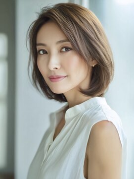 アルトリスト(Altruist Aging×HAIR&SPA) ★ダークアッシュ大人ガーリーボブ着物似合わせカット/髪質改善