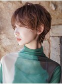大人可愛いマッシュショートボブウルフカット◎30代40代50代60代