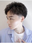 アップバングショート