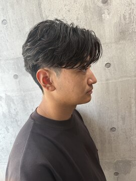 アンダーバーホワイト 南海難波店(_WHITE) フェザーパーマ