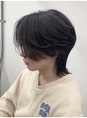 ハイライト/マッシュパーマ/ウルフ/アッシュブラック/八王子駅