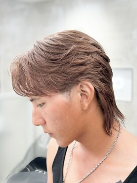 アクロ(ACRO) 広島メンズ/メンズカラー/マッシュウルフ