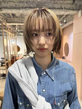 セーヌアワー(CEINE OUR) 三軒茶屋【CEINEOUR】髪質改善メテオカラー姫カットレイヤー韓国