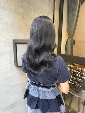 スイート ヘアデザイン(Suite HAIR DESIGN) 色落ちも楽しめる！【ネイビーグレー】