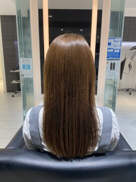 エアー 大阪(AIR) 【AIR大阪】栃本優美　お客様ヘア　ベージュカラー