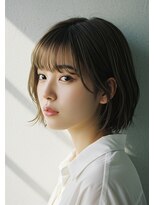コトナ 越谷店 20代30代40代絶壁解消ひし形小顔前下がりショートボブ【越谷】