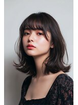 ロッソ ヘアアンドスパ 谷塚店(Rosso Hair&SPA)&nbsp;レイヤーカット/切りっぱなしボブ／エアリーロング