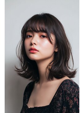 ロッソ ヘアアンドスパ 谷塚店(Rosso Hair&SPA) レイヤーカット/切りっぱなしボブ／エアリーロング