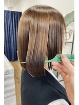 ブーム(BOOM)&nbsp;髪質改善 酸性ストレート☆艶感ナチュラルボブ
