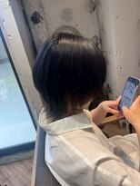 ヘアーショップ エヌアンドエー 越谷店(hair shop N&A) ダークトーン×ウルフショート